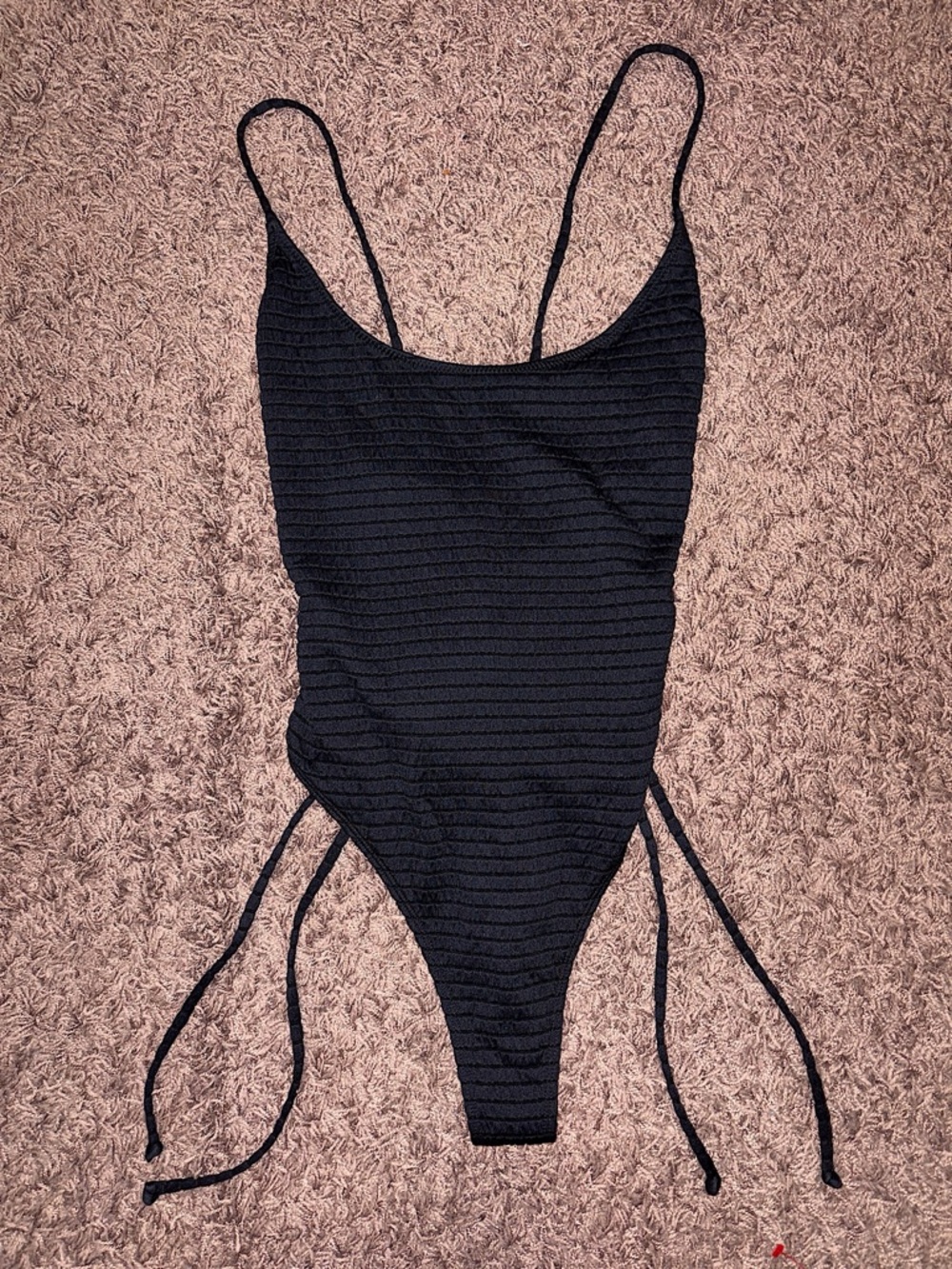 Black PacSun Swim One-Piece Swimsuit